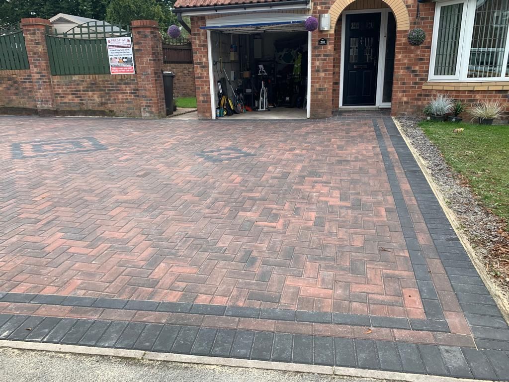 block paving driveway in Manchester and how to protect it.
